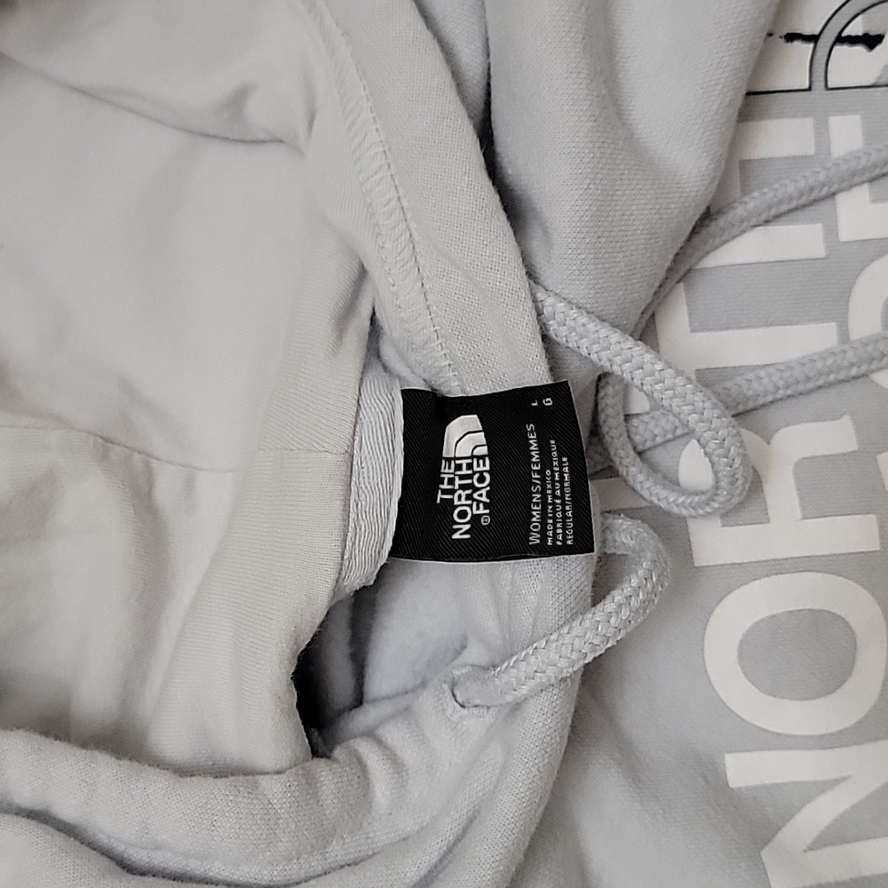 The North Face Light Blue Hoodie - Picture 3 of 3